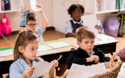 kindergarten students